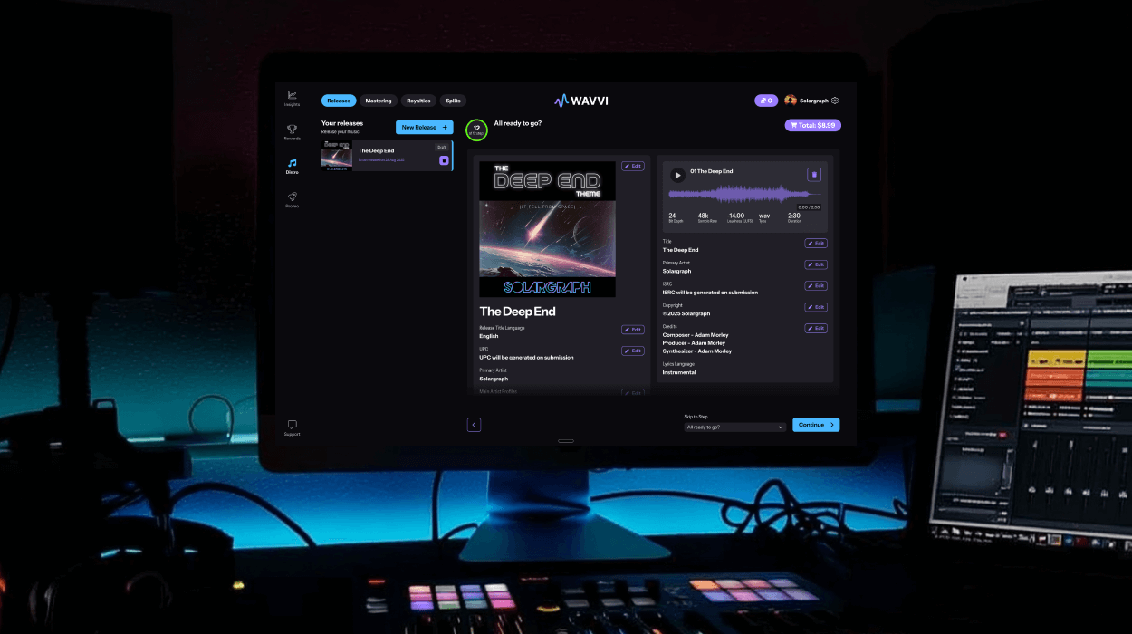 WAVVI is your all-in-one music platform We help you get your music on